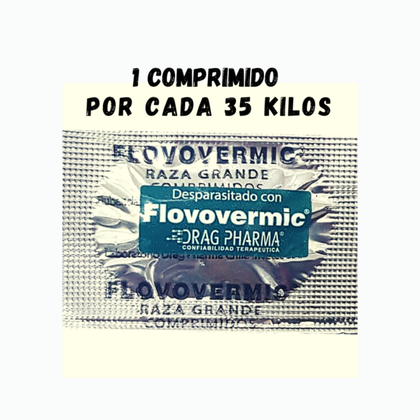FLOVOVERMIC® PERRO RAZA GRANDE - Comprimido Oral - Imagen 2