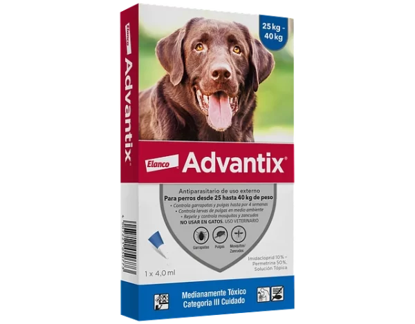 Advantix PIPETA PERRO 25 KG – 40 KG