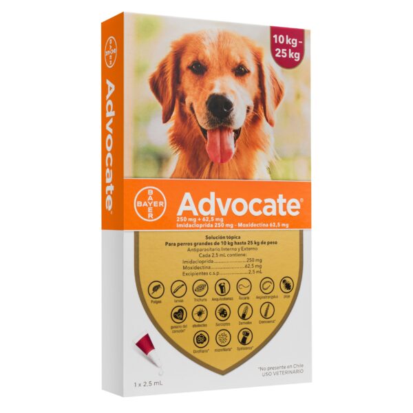 ADVOCATE PIPETA PERRO 10KG – 25KG