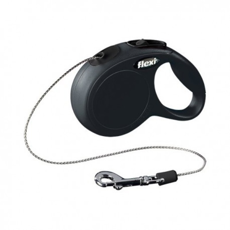 Flexi New Classic Small Negro 5 metros