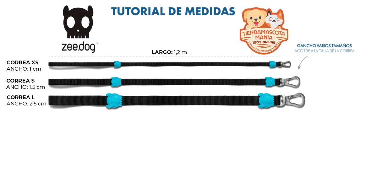 Correa Honey - Zeedog - Imagen 4