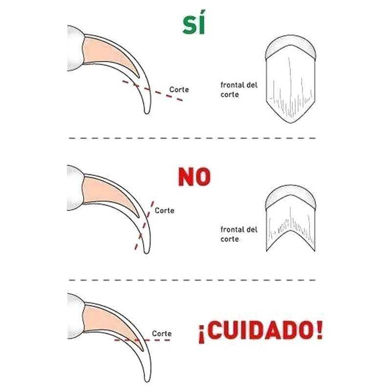 Cortaúñas guillotina Metal 11 cm - trixie - Imagen 2