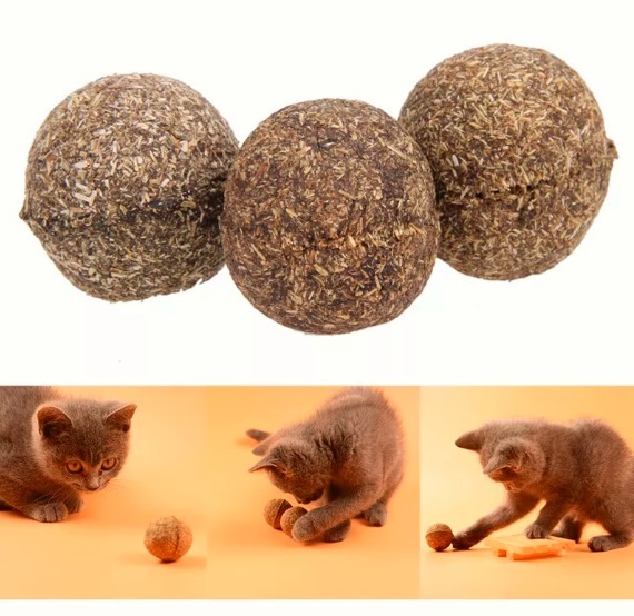 Bola de Catnip prensado Bioline - Imagen 2
