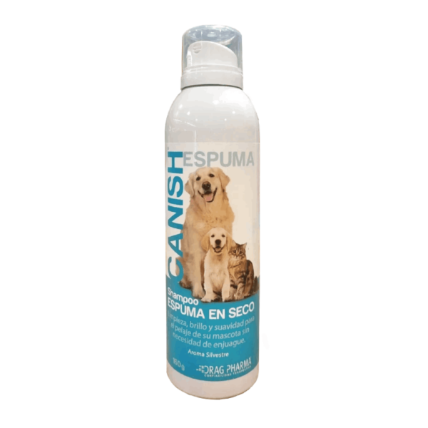 CANISH® ESPUMA EN SECO - Shampoo