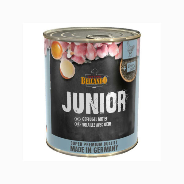 BELCANDO Junior Ave y Huevo lata 800Gr