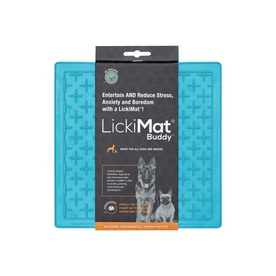 LickiMat® buddy™ Turquesa para perros (Alfombra para lamer)