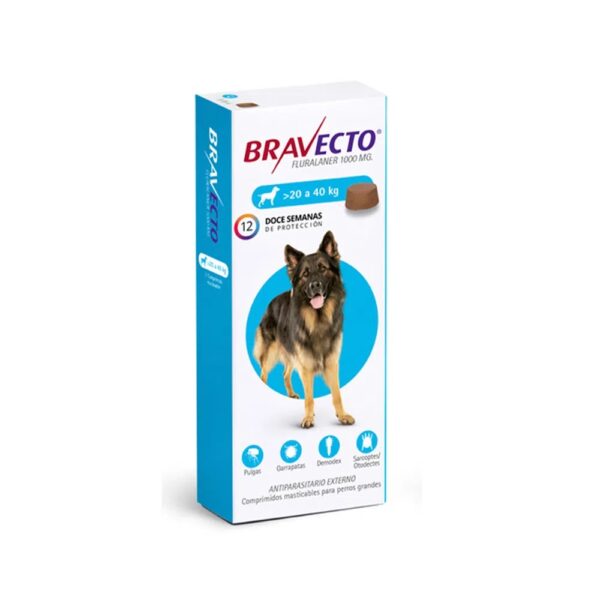 Bravecto Perro - 20 a 40 kg
