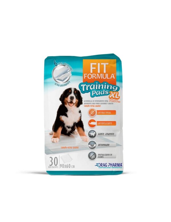 Sabanilla de entrenamiento TRAINING PADS 60 x 90 cm 30 unidades