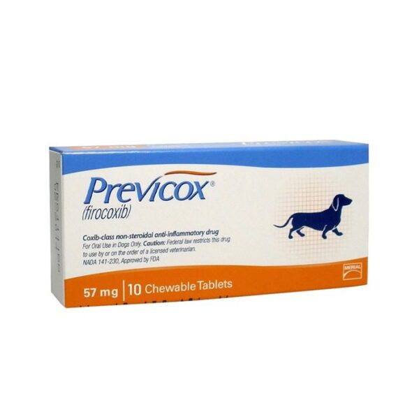 Previcox (Firocoxib) 57 mg- 10 comprimidos