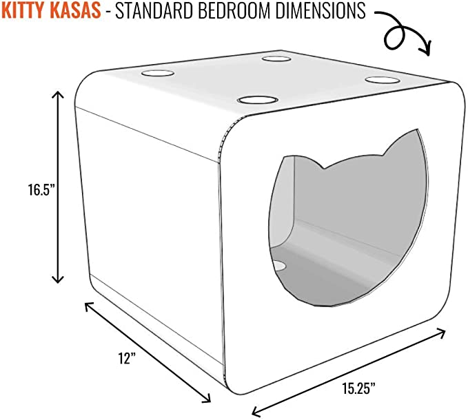 Kitty Kasas - Dormitorio Gris Gato - Imagen 2
