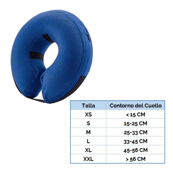 Collar Isabelino Inflable para Perros - Imagen 3