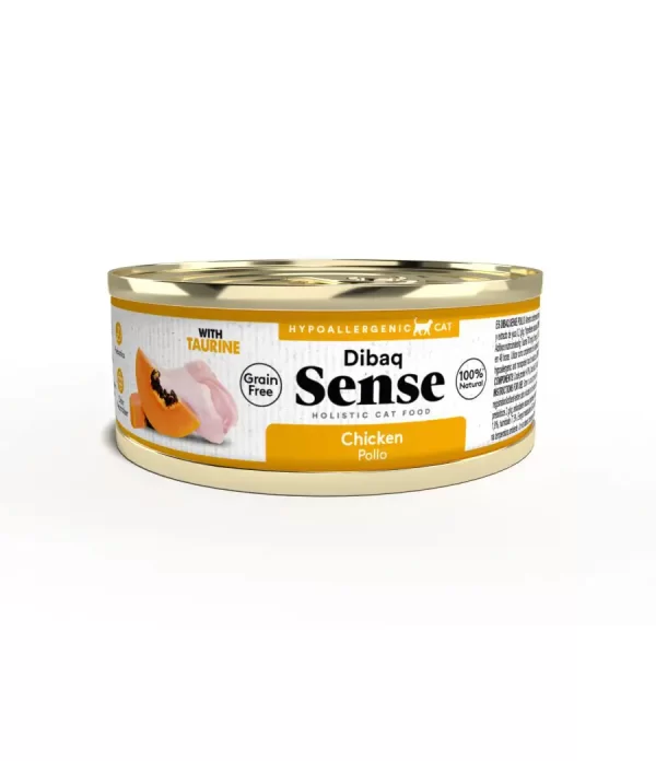 Alimento Húmedo Gato Adulto Dibaq Sense Pollo 70 Gr