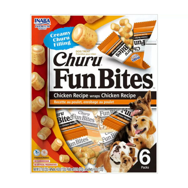 Inaba - Churu Fun Bites Pollo para perros