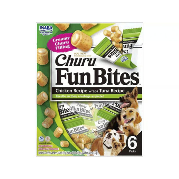 Inaba - Churu Fun Bites Atun para perros