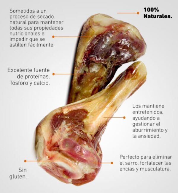 Medio Hueso de Jamon Serrano - Wild - Imagen 3