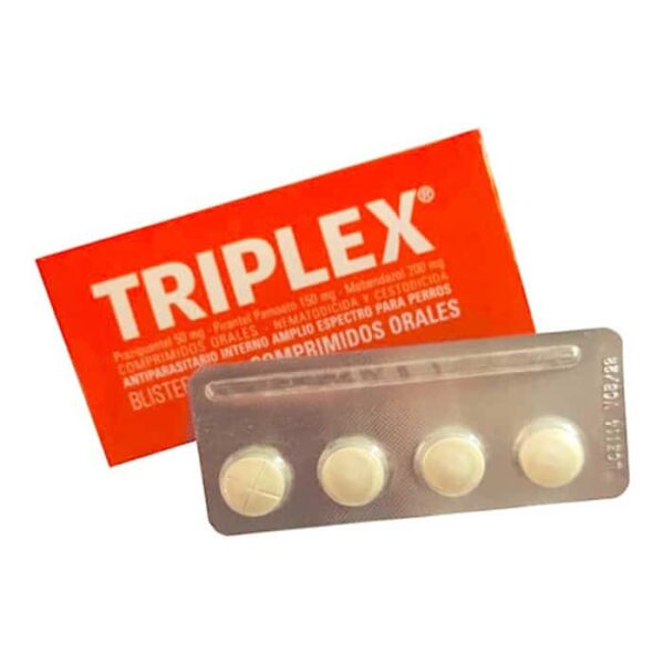 Antiparasitario Triplex 4 Comprimidos - Imagen 2