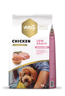 Amity Chicken Adulto Low Grain 14 kg