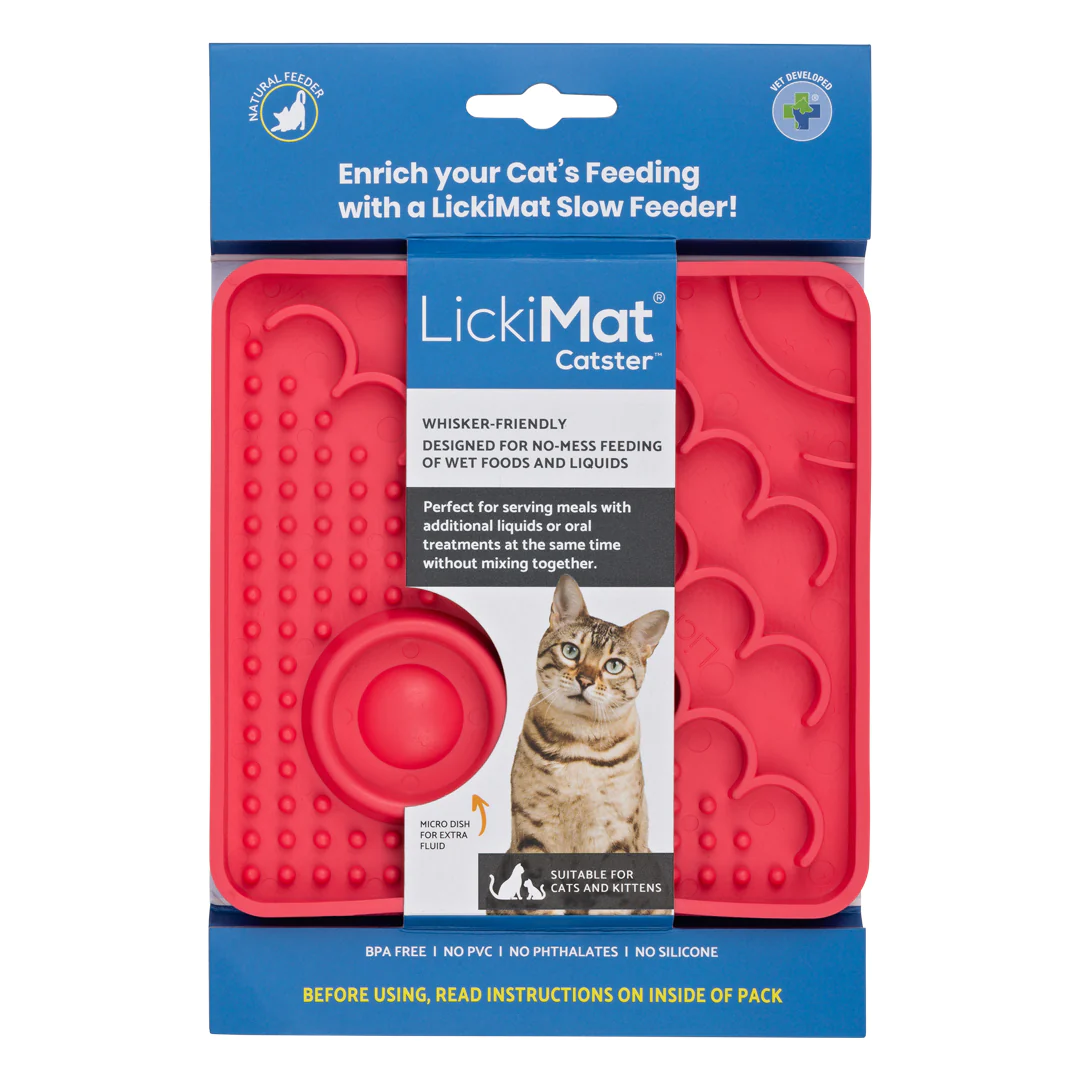 LickiMat® Catster ™ Pink (Alfombra para lamer)