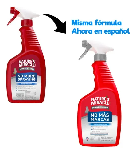 NATURES MIRACLE | Advanced Platinum No More Spraying Gato 709 ml