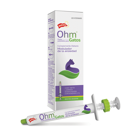 Ohm Biomodulador de Ansiedad pasta de gatos Holliday