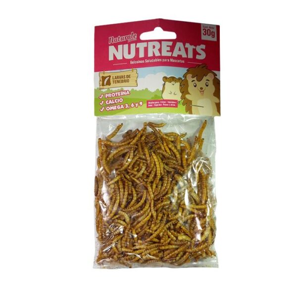 NFP NUTREATS – LARVAS DE TENEBRIOS 30 gr