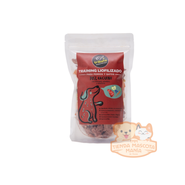 Snacks tributo training Vacuno 100 gr