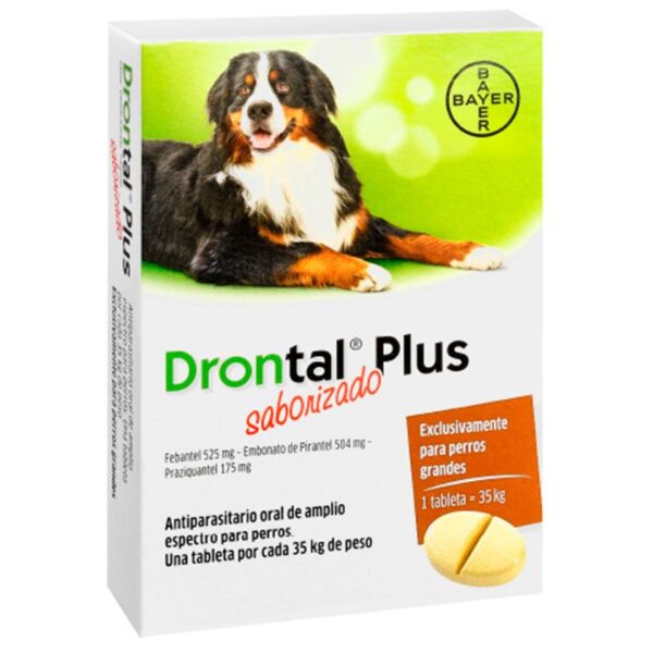 Drontal Plus - Antiparasitario interno 35 kg