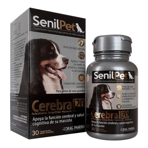 SENILPET CEREBRAL 20 RAZA GRANDE - 30 Comprimidos