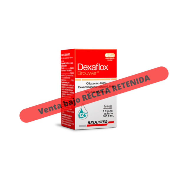 Dexaflox (Ofloxacino/Dexametazona)- Solución Oftálmica 5 ml
