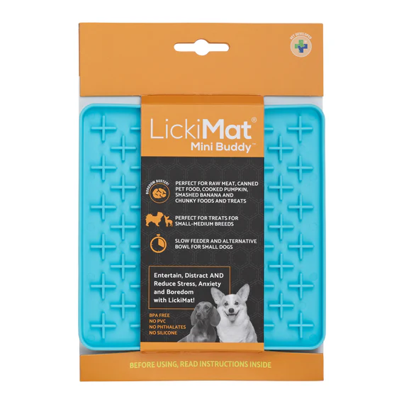 LickiMat Mini Buddy Turquesa