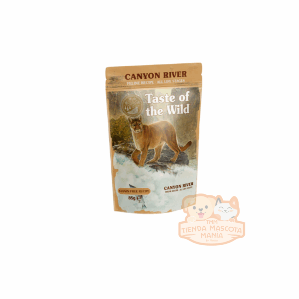 Taste of the wild Pouch gato Canyon river 85 gr