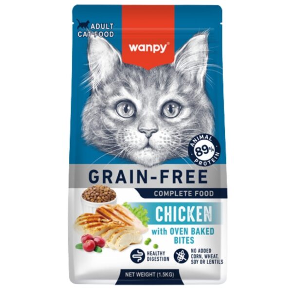 Wanpy Gato Adulto Chicken 1,5 kg