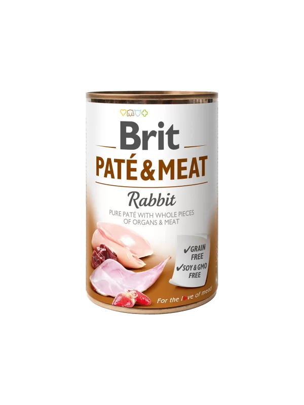 BRIT PATE & MEAT Rabbit 800 gr