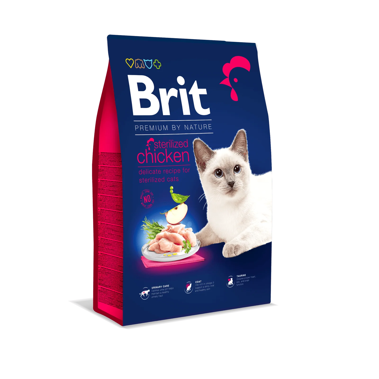 Brit care Premium by nature Gato adulto Esterilizado 1,5 kg